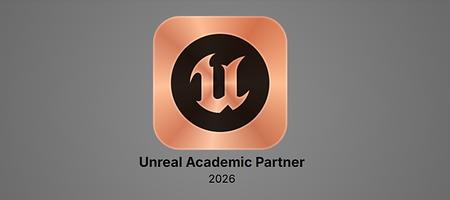 Unreal Academic Partner 2026 공식 인증 획득 이미지