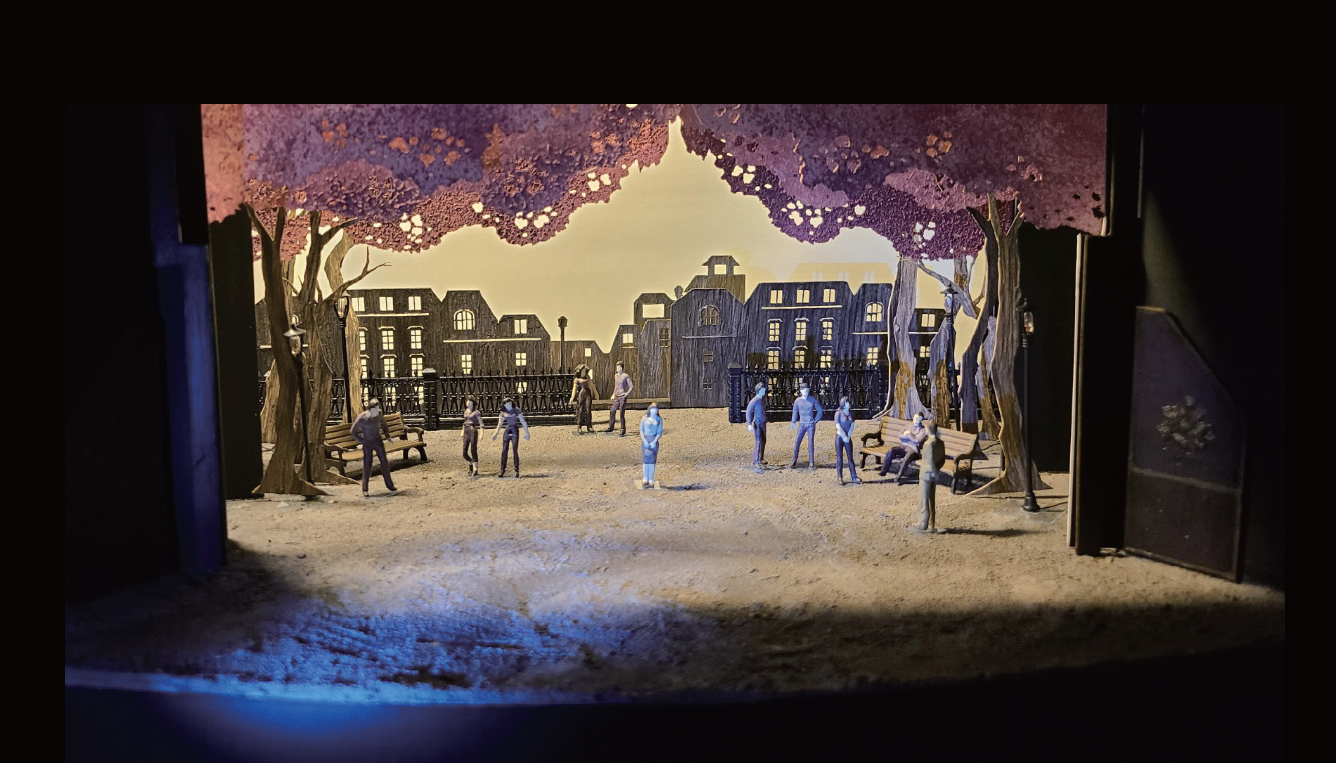 뮤지컬 베르테르|Paper Art 컨셉의 타오름과 소멸 이미지